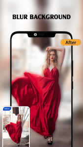 اسکرین شات برنامه Blur Background Dslr 1