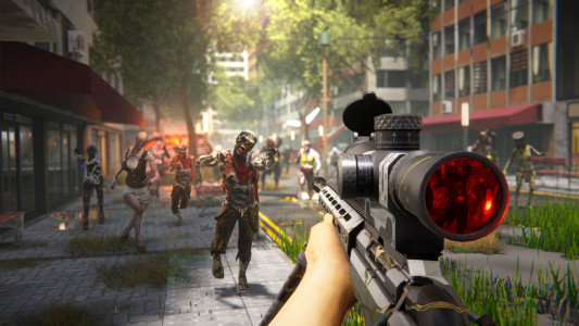 اسکرین شات 5 بازی Sniper Zombie 3D Game