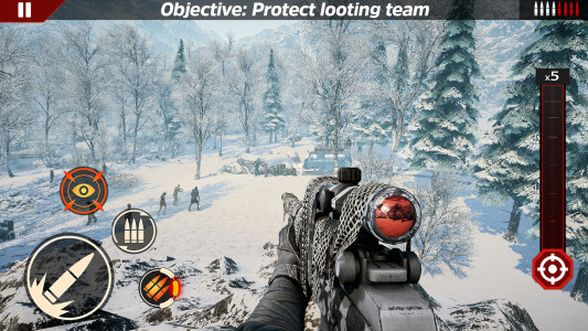 اسکرین شات 6 بازی Sniper Zombie 3D Game
