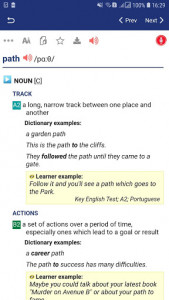 اسکرین شات برنامه English Vocabulary Profile - British 3