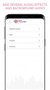 اسکرین شات برنامه Voice Recorder and Editor App 3