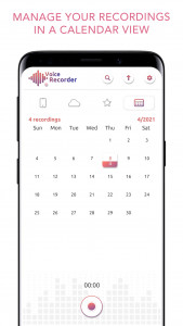 اسکرین شات برنامه Voice Recorder and Editor App 4