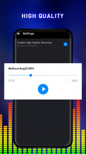 اسکرین شات برنامه Voice Recorder: Sound Recorder 3