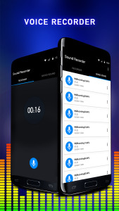 اسکرین شات 1 برنامه Voice Recorder: Sound Recorder