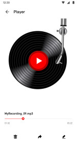 اسکرین شات 7 برنامه Voice Recorder: Audio Recorder