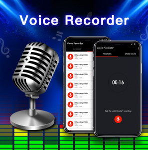اسکرین شات برنامه Voice Recorder: Audio Recorder 1