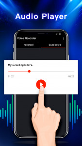 اسکرین شات برنامه Voice Recorder: Audio Recorder 4