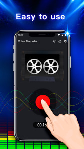 اسکرین شات 3 برنامه Voice Recorder: Audio Recorder