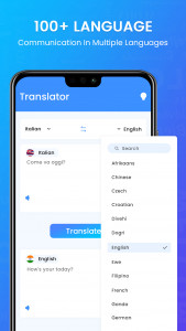 اسکرین شات 5 برنامه Translate: Language Translator