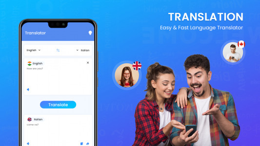 اسکرین شات 1 برنامه Translate: Language Translator