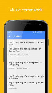 اسکرین شات برنامه Commands for Google Assistant 2
