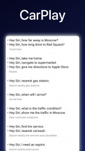 اسکرین شات برنامه Commands for Siri 4