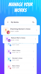 اسکرین شات برنامه Voice Changer - Voice Effects 8