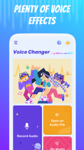 اسکرین شات برنامه Voice Changer - Voice Effects 2