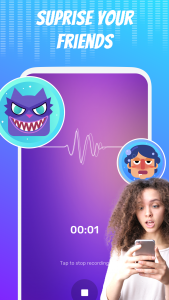 اسکرین شات برنامه Voice Changer - Voice Effects 4