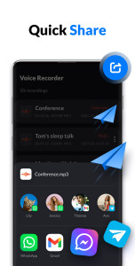 اسکرین شات 7 برنامه Voice Recorder & Voice Memos