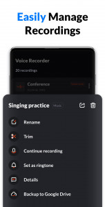 اسکرین شات برنامه Voice Recorder & Voice Memos 7