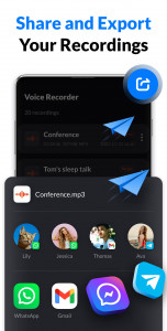 اسکرین شات 7 برنامه Voice Recorder & Voice Memos