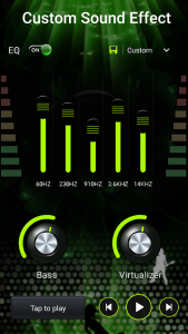 اسکرین شات برنامه Volume booster - Sound Booster 4