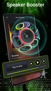 اسکرین شات برنامه Volume booster - Sound Booster 7