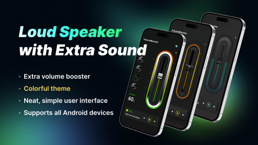 اسکرین شات برنامه Volume Booster - Loud Speaker 8