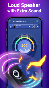 اسکرین شات 4 برنامه Volume Booster - Sound Booster