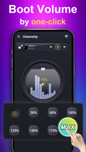 اسکرین شات برنامه Volume Booster - Sound Booster 3