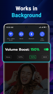 اسکرین شات برنامه Volume Booster - Bass Booster 5