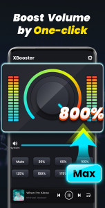 اسکرین شات برنامه Volume Booster - Sound Booster 2