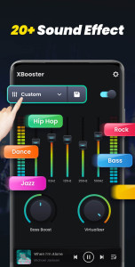 اسکرین شات 3 برنامه Volume Booster - Sound Booster