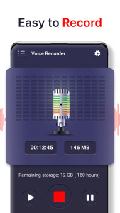اسکرین شات 3 برنامه voice recorder