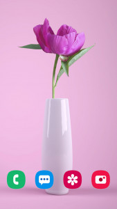 اسکرین شات 3 برنامه Flower Wallpapers