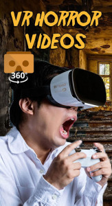 اسکرین شات برنامه VR Horror Videos 360 – Ghost vr box Scary 3D 3