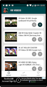 اسکرین شات برنامه VR video 360 4