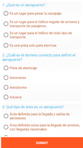 اسکرین شات برنامه Spanish Grammar Test 4