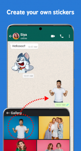 اسکرین شات برنامه Animated Sticker Maker for WhatsApp 1