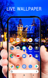 اسکرین شات برنامه Live wallpaper - Transparent 8