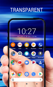 اسکرین شات برنامه Live wallpaper - Transparent 7