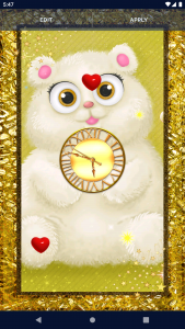اسکرین شات 3 برنامه Cute Fluffy Live Wallpapers