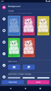 اسکرین شات 1 برنامه Cute Fluffy Live Wallpapers