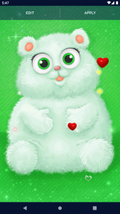 اسکرین شات 7 برنامه Cute Fluffy Live Wallpapers