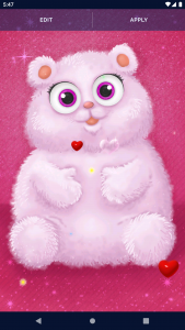 اسکرین شات 5 برنامه Cute Fluffy Live Wallpapers