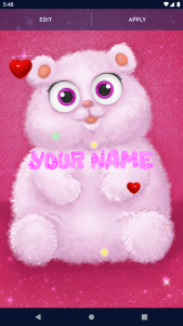 اسکرین شات 2 برنامه Cute Fluffy Live Wallpapers
