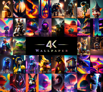 اسکرین شات برنامه 4K Wallpaper Live Backgrounds 1