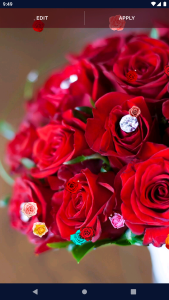 اسکرین شات 7 برنامه Red Rose Live Wallpaper
