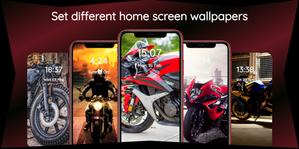 اسکرین شات برنامه Motorcycle Wallpapers | Motor 2