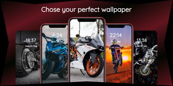 اسکرین شات برنامه Motorcycle Wallpapers | Motor 3