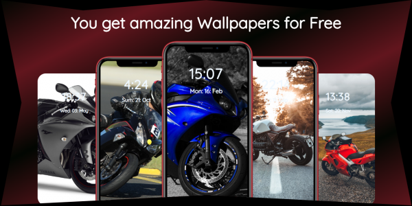 اسکرین شات برنامه Motorcycle Wallpapers | Motor 5