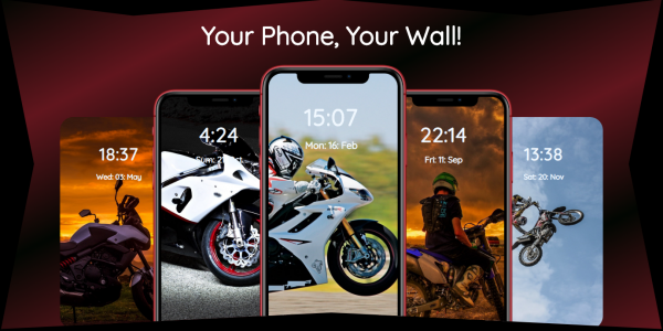 اسکرین شات برنامه Motorcycle Wallpapers | Motor 4