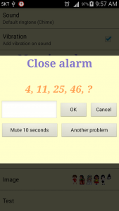 اسکرین شات برنامه Speaking Alarm Clock 6
